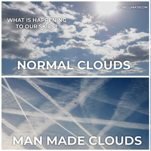Chemtrail Awareness Sticker 2