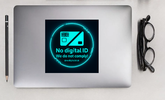 No Digital ID Stickers - International - Image 2