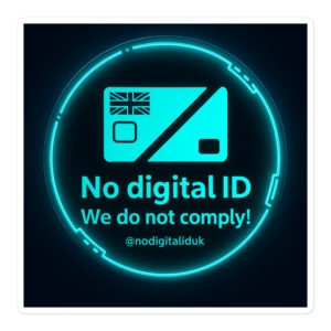 No Digital ID Stickers - International